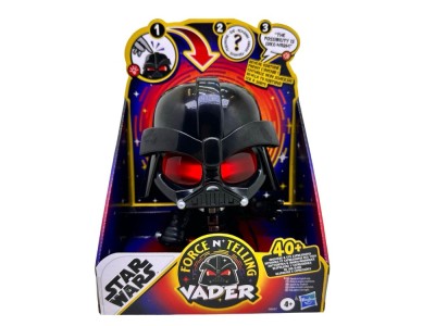 Star Wars Force N Telling Vader Figurina Interactiva 40 Raspunsuri 4+ foto
