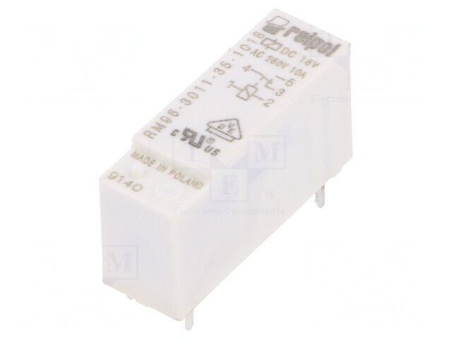 Releu Electromagnetic SPDT 18VDC 8A 250VAC PCB