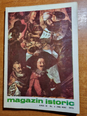 Revista Magazin Istoric - mai 1975 foto