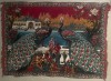 Tapiserii vechi cusute manual &ndash; piese rare de colecție, stare excelentă