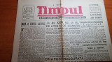 Ziarul timpul 19 februarie 1948-m. sadoveanu-romania si ungaria sunt tari amice