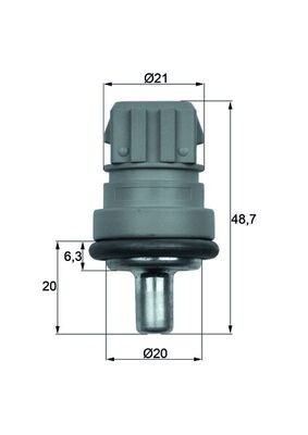 MAHLE TSE 1D senzor,temperatura lichid de racire foto