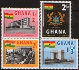 Cumpara ieftin Ghana 1958 - Aniversare 1 an independenta, serie neuzata