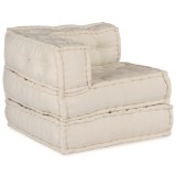 Cumpara ieftin Unitate de canapea modulara Tesatura Crem 210 x 70 x 56 cm