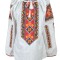 Bluza dama tip ie D24, alb/galben , marimea 3XL