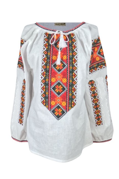 Bluza dama tip ie D24, alb/galben , marimea L