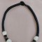 LANT LUCRAT MANUAL CU DECOR AGATE SI MARGELE METAL PE FIRE TEXTILE