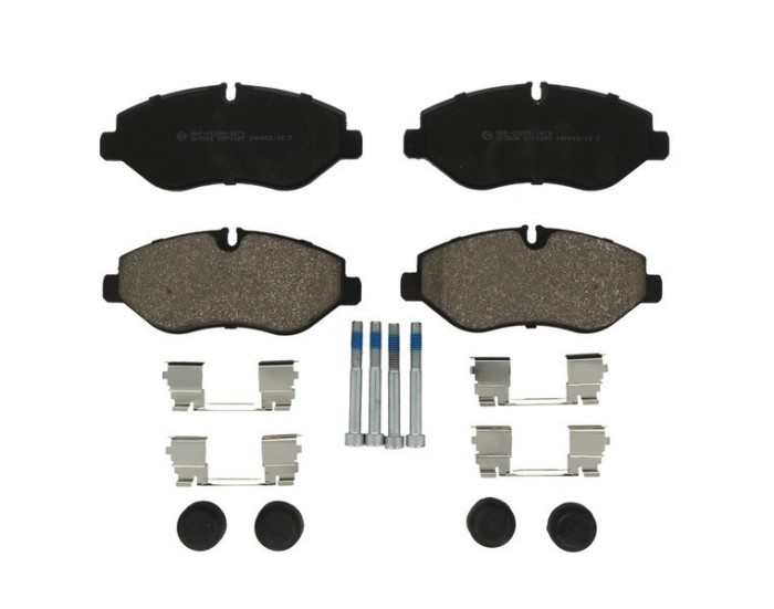 Set placute frana,frana disc IVECO DAILY V autobasculanta (2011 - 2014) KROTTENDORF KRO1747