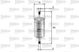 Filtru combustibil VALEO 587027