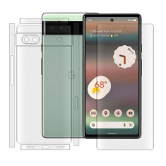 Folie Fata Spate Compatibila cu Google Pixel 6A - Regenerabila Silicon UltraHD Antisoc Invizibila