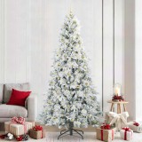 VidaXL Brad de Crăciun artificial cu ramuri articulare Verde 240 cm 3397514