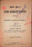 Iosif Popu (Cavaler al ordinului leopoldin) - Conceptul juritic de natiune si nationalitate in Ungaria. Romanii si dacoromanismul Budapesta 1910