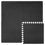 Covorase Modulare Puzzle, Antracit, 61.5x61.5 cm, Set 4 Bucati, Oem