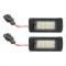 Set Lampi Numar Led Canbus fara eroare bec ars Audi A1, A4 B8, A5, A6, A7, TT, Q5, TTS, Passat 5D, R36