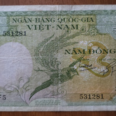 5 dong 1955, Vietnamul de Sud