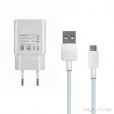 Incarcatoare Huawei HW-050200E01 2A + Cable USB To Micro USB LX0857, White, OEM, LXT