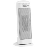 HOMCOM Sobă Electrică Ceramică 2000W, 4 Moduri și &Icirc;ncălzire Reglabilă, Oscilație 55&deg;, Alb | Aosom Romania