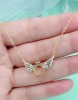Lantisor Din Argint Gold WINGS Arg390E, Argintboutique