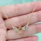 Lantisor Din Argint Gold WINGS Arg390E