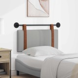 vidaXL Cap de pat suspendat Simplu Gri nori 80 x 40 cm Lemn compozit 42031332