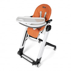 Scaun de masa 2 in 1 Peg Perego Siesta Follow Me Wonder Orange