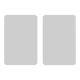 Poarta acrilica 90 cm, pentru automatizare poarta batanta DS-K3B501SX - HIKVISION DS-K3B501SX/601SX-Dp90/2