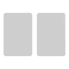 Poarta acrilica 90 cm, pentru automatizare poarta batanta DS-K3B501SX - HIKVISION DS-K3B501SX/601SX-Dp90/2