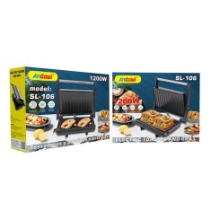 Toastieră 2 locuri 1200W 220V Andowl SL-106