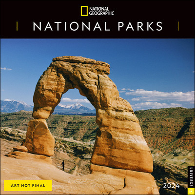 National Geographic: National Parks 2024 Wall Calendar foto