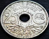 Cumpara ieftin Moneda istorica 25 CENTIMES - FRANTA, anul 1939 *cod 1357 = A.UNC, Europa