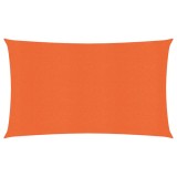 Gossi panza parasolar, portocaliu dreptunghiular 3x6 m hdpe 160 g/m2