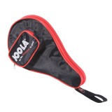 Cumpara ieftin Husa Paleta Tenis de Masa Joola Pocket, Negru-Rosu, Compartiment Minge, Nylon, Curea