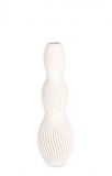 Vaza flori ceramica bej Svenna 9x28 cm