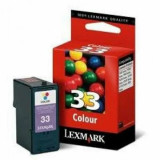 Cumpara ieftin CARTUS CERNEALA LEXMARK 33 COLOR 18CX033E ORIGINAL