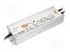 Alimentator pentru LED, 143...286V DC, 0,7A, 0,2kW, MEAN WELL - HLG-185H-C700B