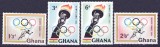 DB1 Ghana 1960 Olimpiada Roma 4 v. MNH, Nestampilat