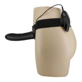 Strap-On/Extensie Penis Cu Vibratii Myron, 18 cm, Pretty Love