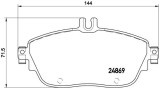 BREMBO P 50 093 PRIME LINE set placute frana,frana disc