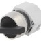 Comutator Rotativ 22mm Negru 2 Poziții
