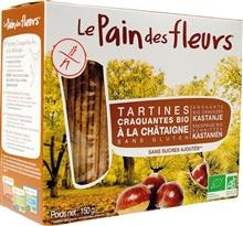 Tartine Crocante Bio Fara Gluten cu Castane Le Pain Des Fleurs 150gr Cod: 3738 foto