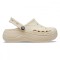 Saboți Crocs Baya Platform Clog Bej - Winter/White