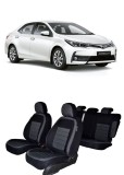 Cumpara ieftin Set Huse scaune dedicate Toyota Corolla (2013-2019) +huse cotiere, Umbrella