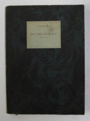 DIMITRIE C. OLLANESCU - ASCANIO - de N. PETRASCU , 1926 foto