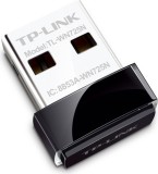 ADAPTOR RETEA TP-LINK NANO, extern wireless 2.4 GHz, USB 2.0, port, 150 Mbps, antena interna x 1, &quot;TL-WN725N&quot; (timbru verde 0.18 lei)