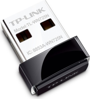 ADAPTOR RETEA TP-LINK NANO, extern wireless 2.4 GHz, USB 2.0, port, 150 Mbps, antena interna x 1, &amp;quot;TL-WN725N&amp;quot; (timbru verde 0.18 lei) foto