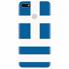 Husa silicon pentru Huawei P9 Lite, Greece Flag