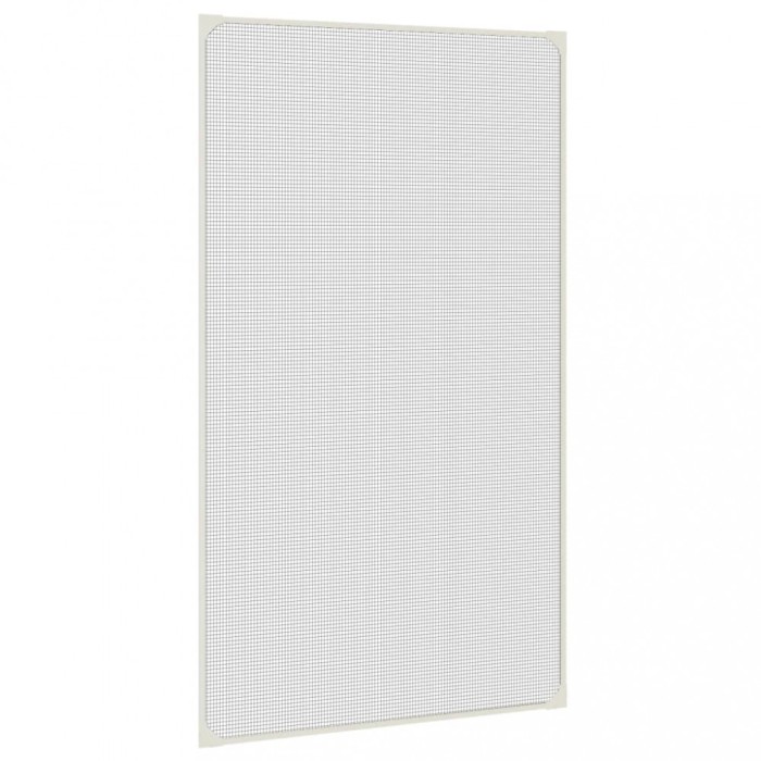 Plasa insecte magnetica pentru ferestre, alb, 80x140 cm