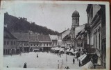 Carte postala, vedere din Brasov, 1929