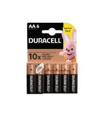 Set 6 baterii alcaline Duracell Basic Duralock LR6 AA foto
