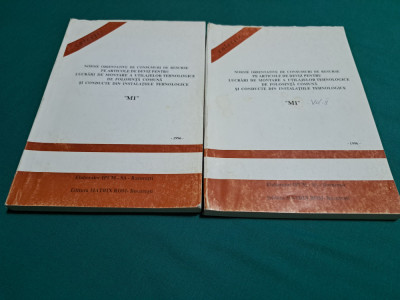 NORME ORIENTATIVE DE CONSUMURI LUCRĂRI DE MONTARE A UTILAJELOR TEHNOLOGICE/ 700 foto